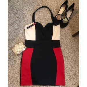 Beautiful halter cocktail dress